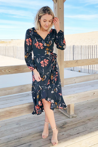 Tia Wrap Dress