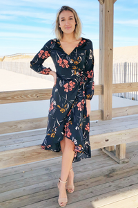 Tia Wrap Dress