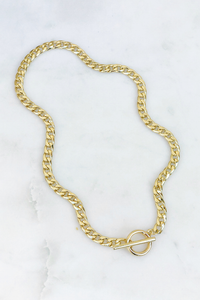 Cuban Link Toggle Necklace
