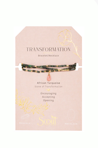 Teardrop Stone Wrap Bracelet