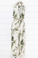 Tropical Stripe Jumpsuit