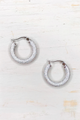 Pave Tube Hoops