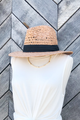 Tucked Ribbon Panama Hat