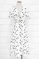Double Bow Polka Dot Dress