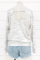 V Back Sweater