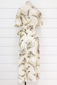 Vintage Paradise Palm Wrap Dress