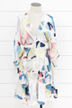 Watercolor Kimono Sleeve Dress
