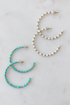 Seed Bead Hoop