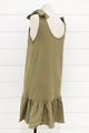 Wind Song Tie Strap Dress