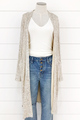 Woven Sequin Duster