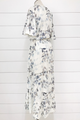Pretty Printed Faux Wrap Dress