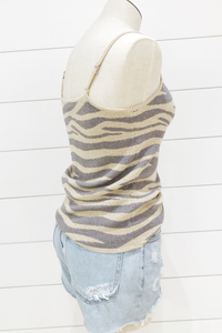 Zebra Shimmer Tank